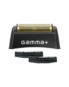 Gold Titanium Foil Head and Stainless Steel Echo Cutters for the Boosted Shaver