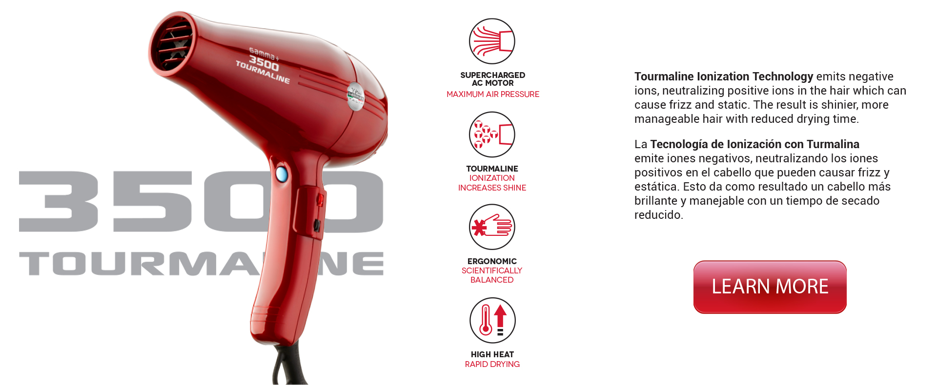 3500 Tourmaline - Red