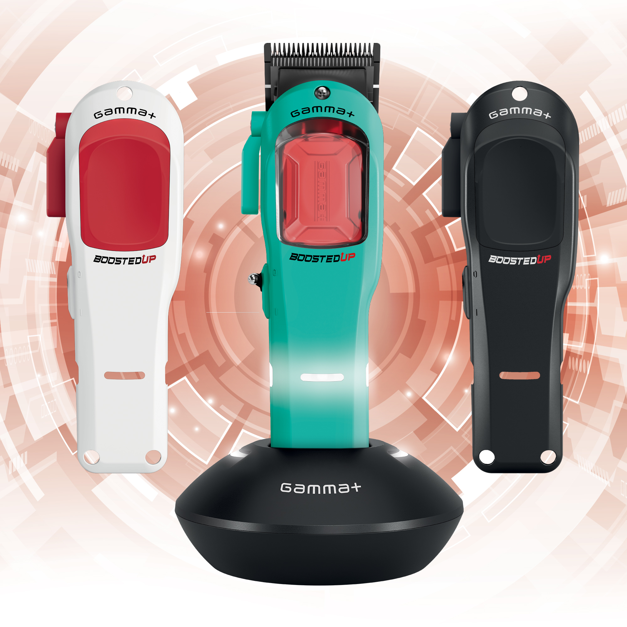 GAMMA+ BOOSTEDUP バリカン Gamma+ Boosted Up Clipper | Super Torque Motor & DLC Blade