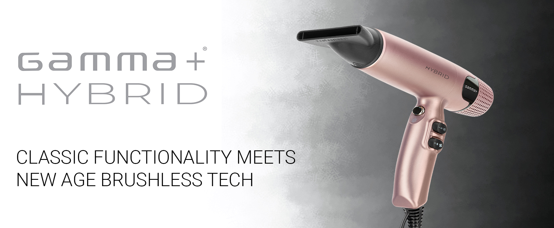 Hybrid Hair Dryer - Professional Lightweight Hair Dryer with